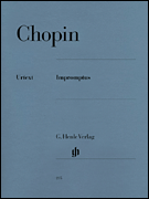 Impromptus piano sheet music cover